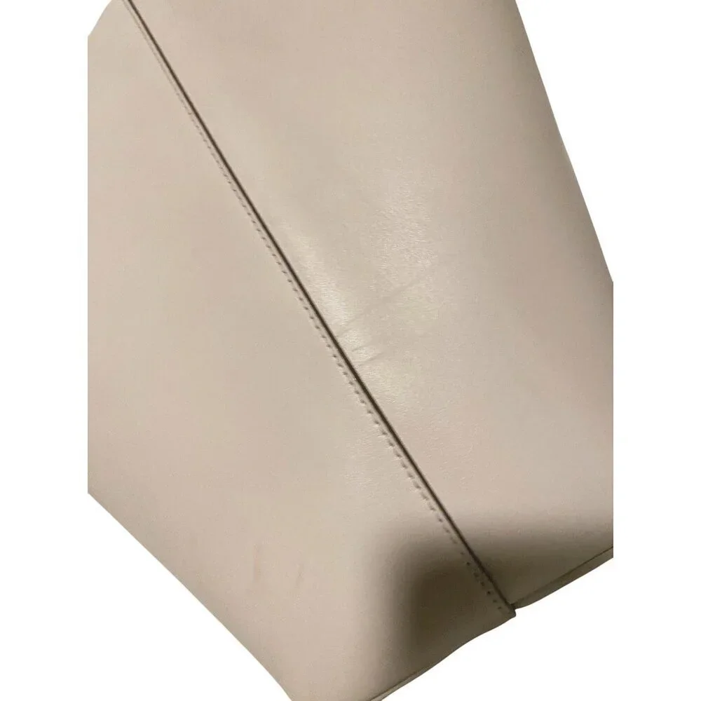 Anya Hindmarch Ebury Shopper II Eyes Leather Tote Steam Gray Circus Googly Eyes - Picture 4 of 16